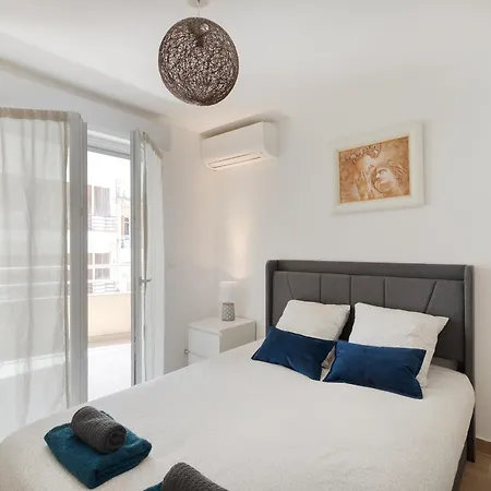 6 Couchages Les Pins Centre 22 Louis Gallet דירה ז'ואן-לה-פינס